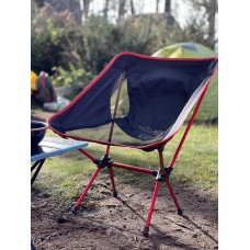 Portable Hiking Chair -  Red Frame, Small